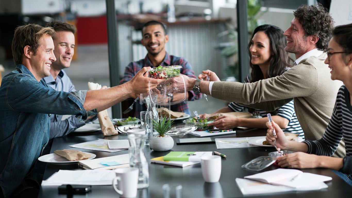 Comida de trabajo saludable