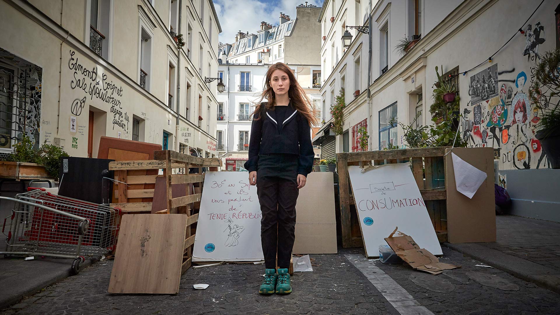 Si Greta Thunberg te parece muy combativa, prepárate para conocer a Léna Lazare